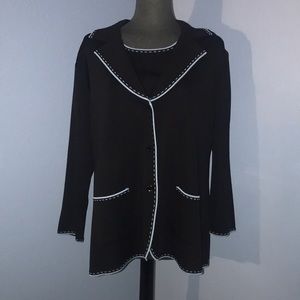 Misook shell & cardigan